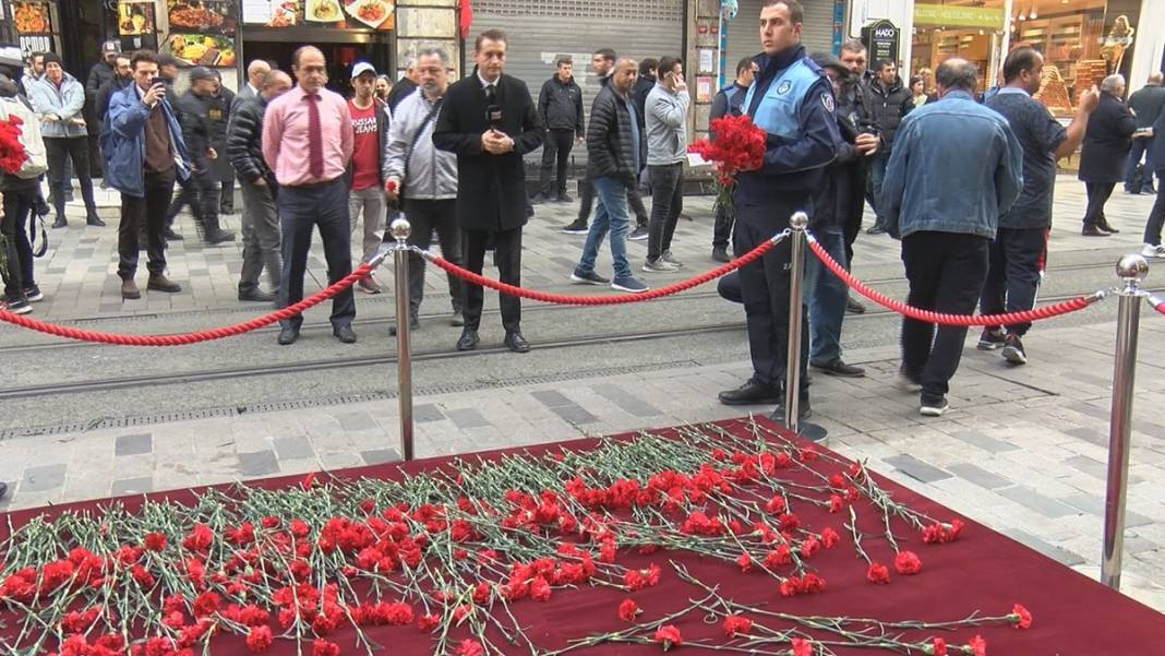 İstiklal Caddesi'ndeki terör saldırısında hayatını kaybedenler anılıyor 12